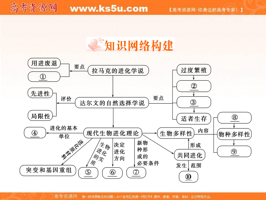 2018年生物同步优化指导（人教版必修2）课件：章末知识整合7 .ppt_第2页