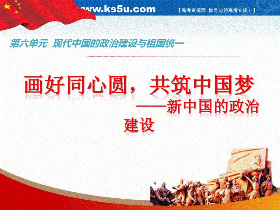 2021-2022学年高一历史岳麓版必修1教学课件：第六单元 第21课 新中国的政治建设 （3） .ppt_第1页