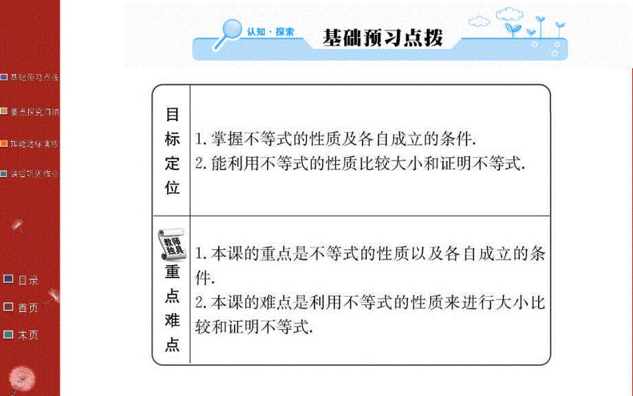 2016年秋《学案》高中数学人教A版必修五课件：第三章 不等式3.1 第2课时 .ppt_第2页