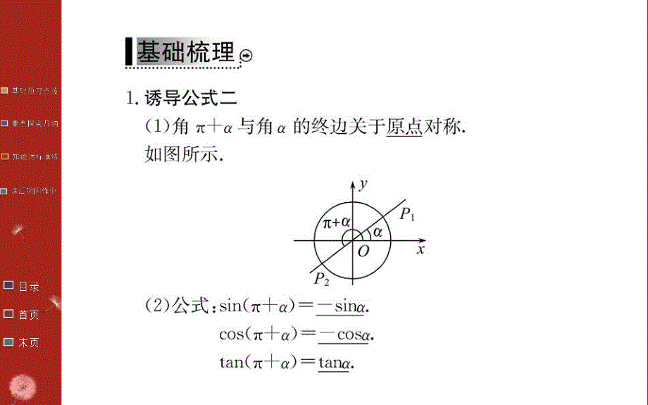 2016年秋《学案》高中数学人教A版必修四课件：第一章 三角函数 1.3（一） .ppt_第3页