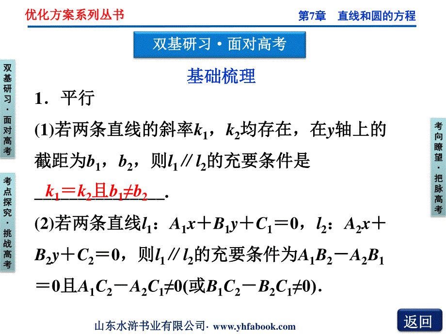 2012届高考数学（文）《优化方案》一轮总复习课件：第7章§7.2（大纲版）.ppt_第3页