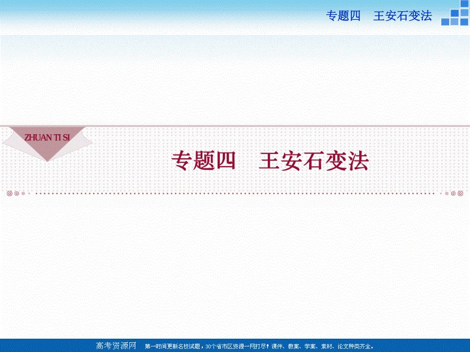 16-17历史人民版选修1 专题四一积贫积弱的北宋 课件 .ppt_第1页