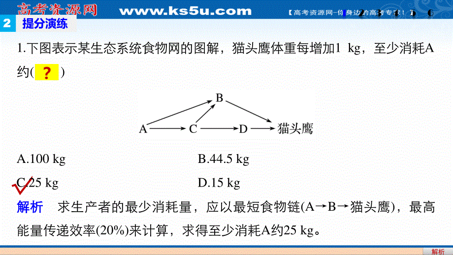 2017年高考生物大二轮专题复习课件：第一篇 模型14 .ppt_第3页