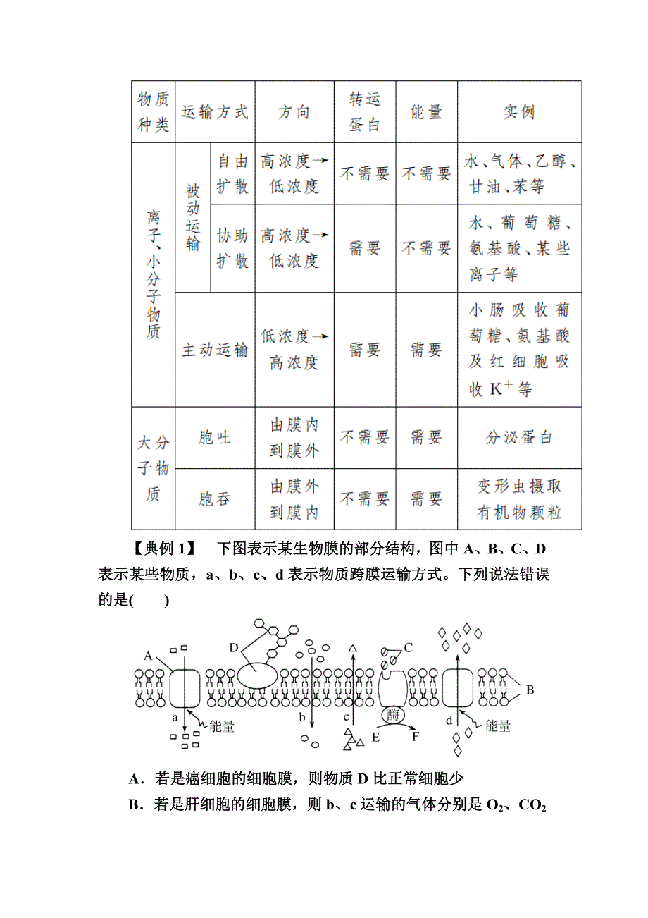 2019-2020学年新教材课标版生物必修一教师用书：4-2主动运输与胞吞、胞吐 WORD版含答案.docx_第3页