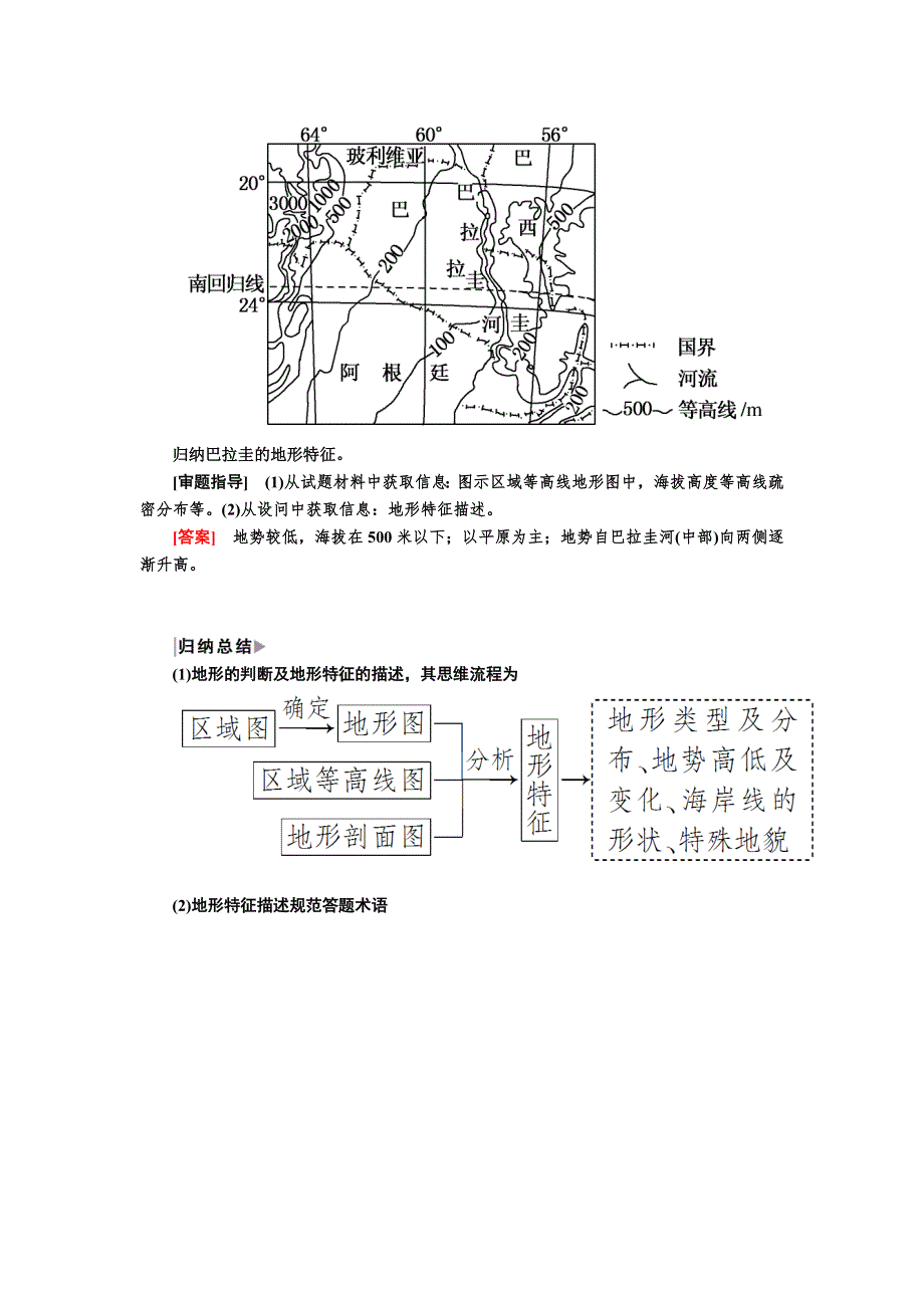 2019-2020学年新教材课标版高中地理必修第一册教师用书：4-2第二节地貌的观察 WORD版含答案.docx_第3页