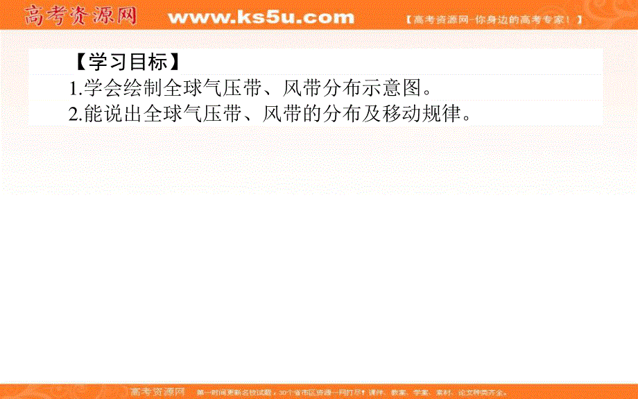 2018年秋高一地理人教版必修一课件：2-2-1气压带和风带的形成 .ppt_第2页