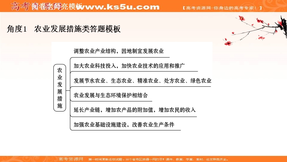 2021届新高考山东专用地理二轮考前复习课件：第二篇 类型3 对策措施类 .ppt_第3页