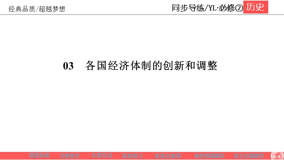 2019-2020学年岳麓版高中历史必修二同步课件：第3单元 各国经济体制的创新和调整3-14 .ppt_第2页