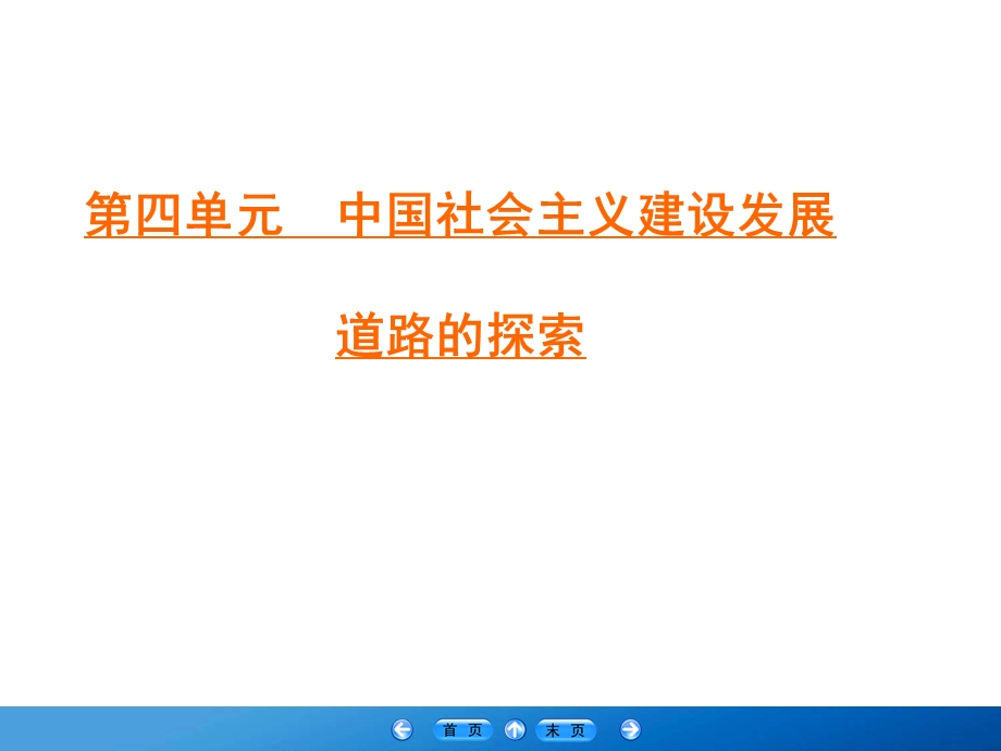 2019-2020学年岳麓版高中历史必修二学练测课件：第4单元 中国社会主义建设发展道路的探索 第21课 .ppt_第1页