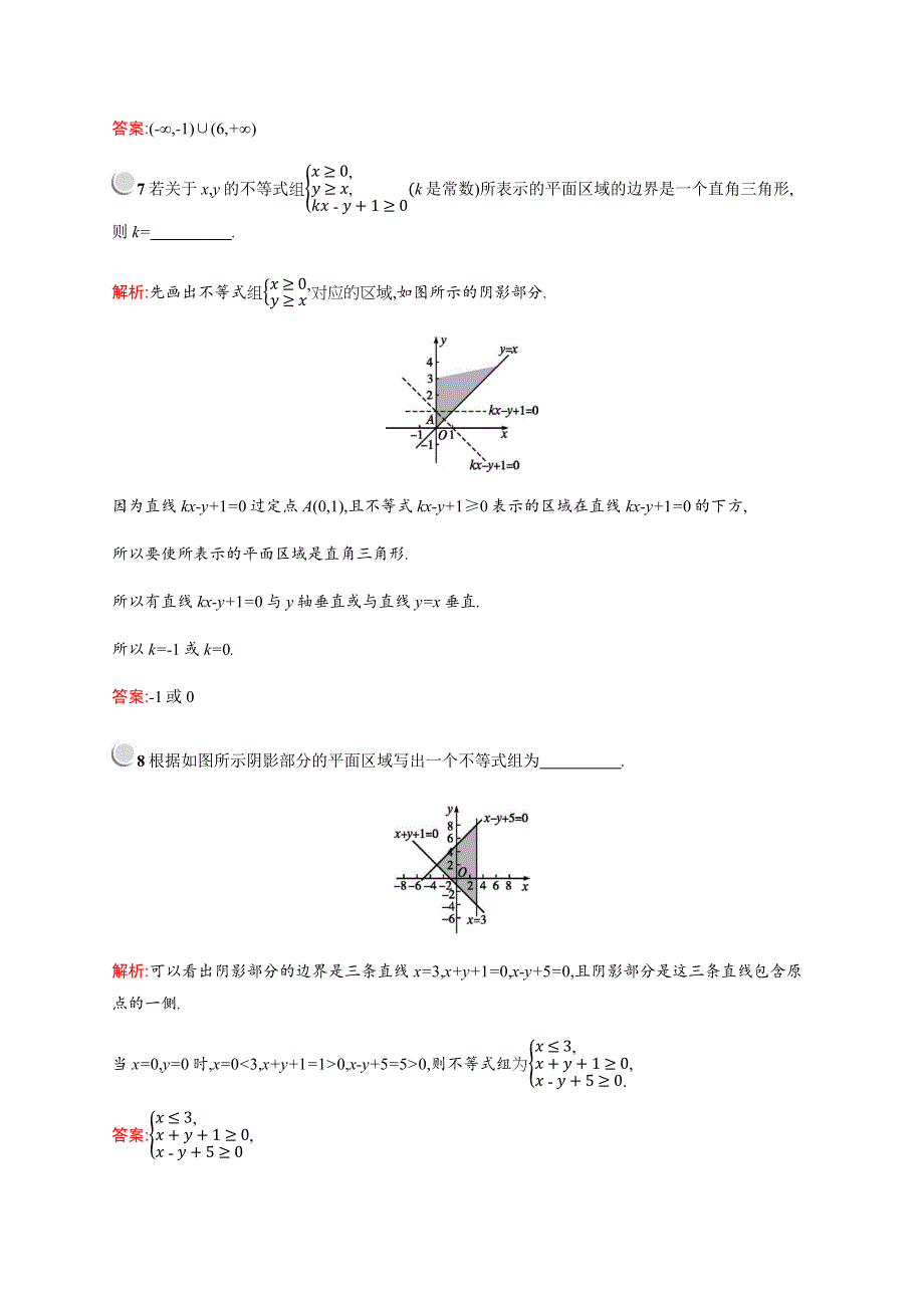 2019-2020学年新培优同步人教A版高中数学必修五练习：第三章　3-3　3-3-1　第1课时　二元一次不等式（组）与平面区域 WORD版含解析.docx_第3页