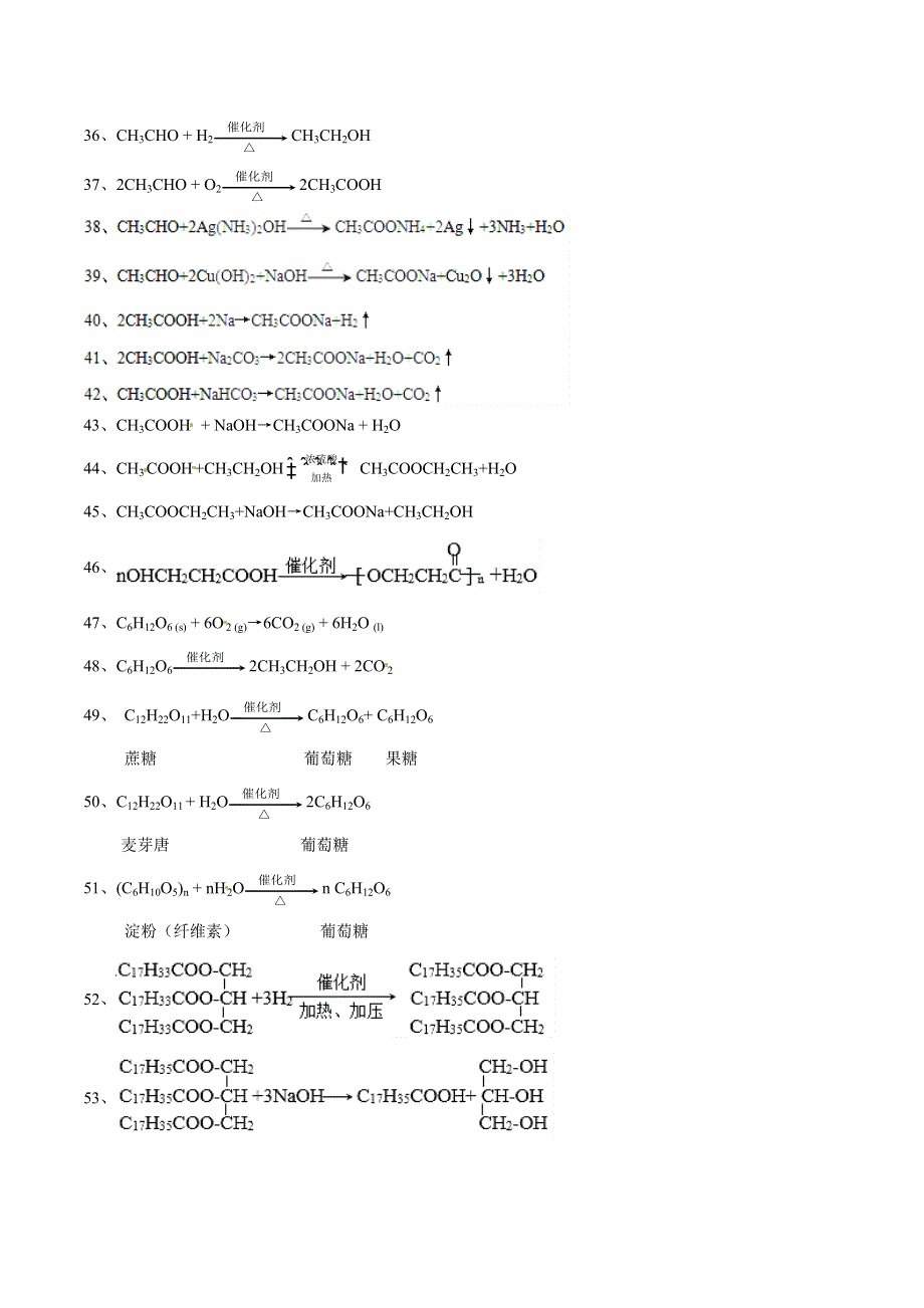 专题1-15 化学反应和化学方程式（2）-2019年高考化学备考中等生百日捷进提升系列（基础知识速记手册） WORD版含解析.doc_第3页