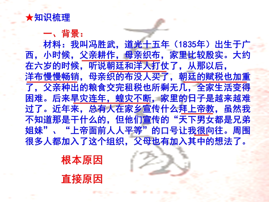 2016年人教版高中历史必修一课件 第4单元 第11课 太平天国运动 （共26张PPT） .ppt_第2页