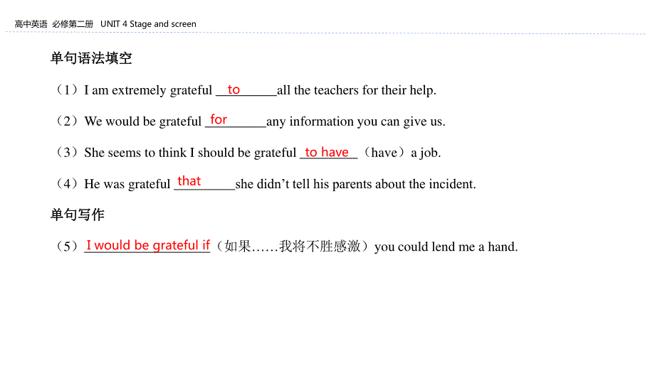 2019-2020学年新教材高中英语外研版必修第二册课件：UNIT 4 SECTION B USING LANGUAGE .pptx_第3页