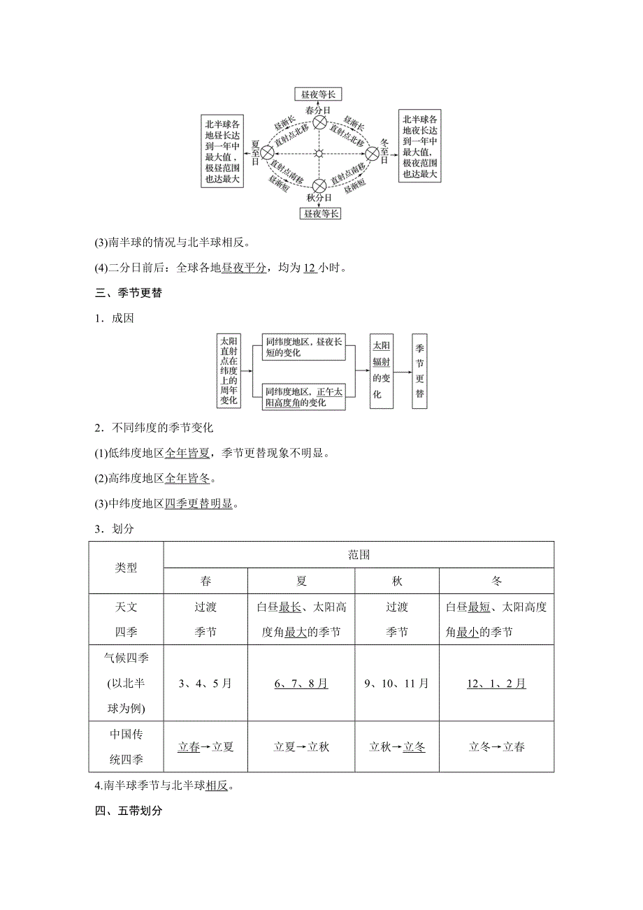 2016-2017学年高中地理（湘教版必修一）配套文档：第一章 第三节 第4课时 WORD版含答案.docx_第2页