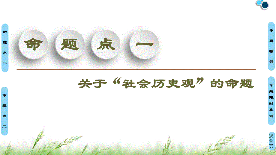 2020新课标高考政治二轮复习课件：第1部分 专题11 认识社会与价值选择 第2课时　主观题增分提能 .ppt_第2页