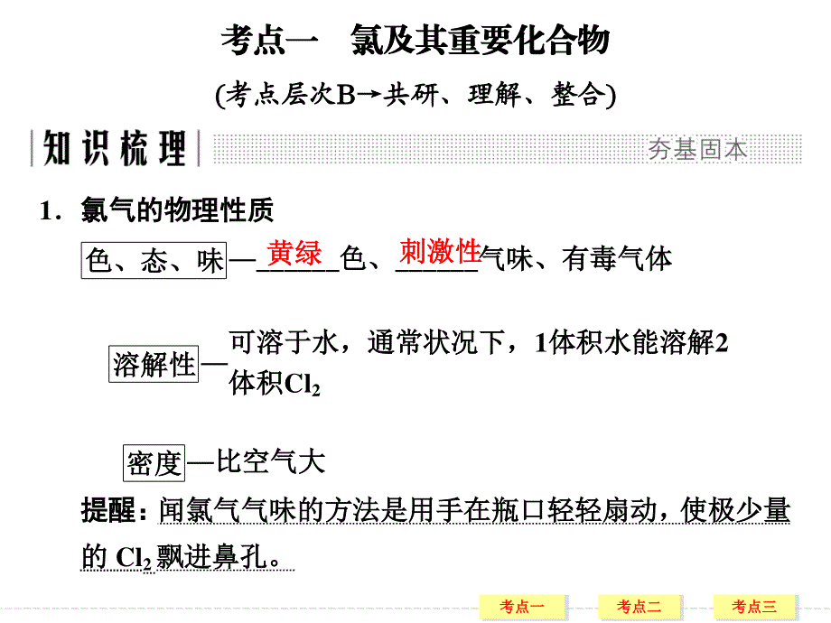 2018年高考化学总复习课件：第四章非金属及其化合物 课时2 富集在海水中的元素——卤素 .ppt_第2页