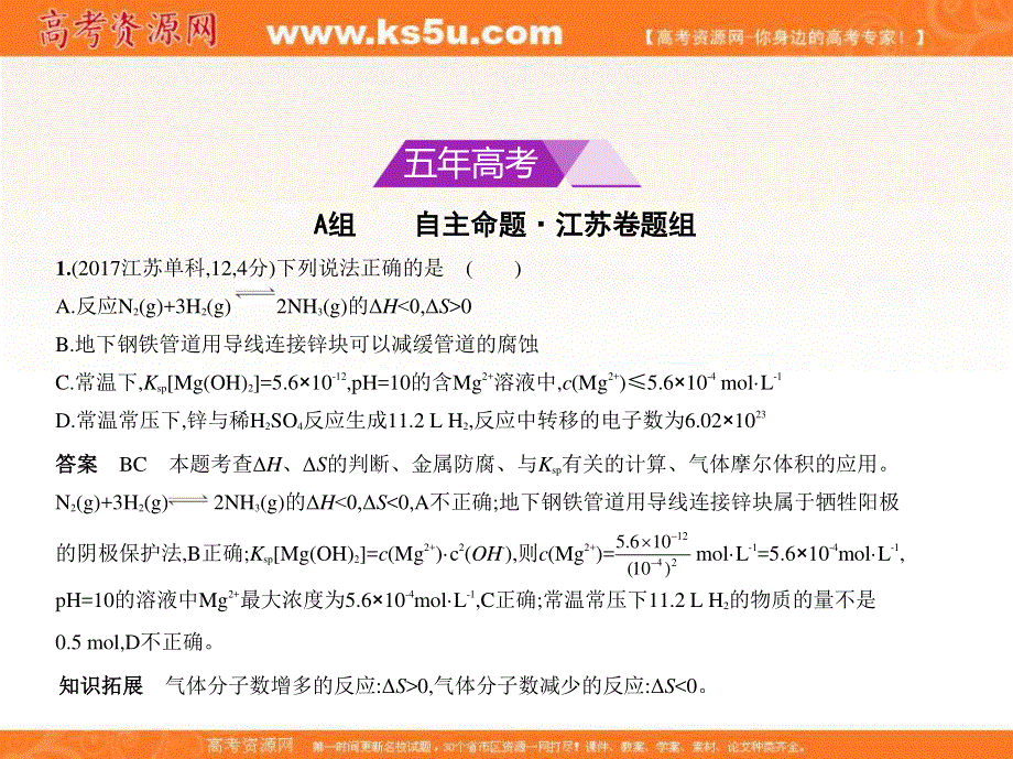 2018年高考化学（江苏省专用）复习专题测试课件：专题十九　生产生活中的含氮化合物 （共80张PPT） .ppt_第2页