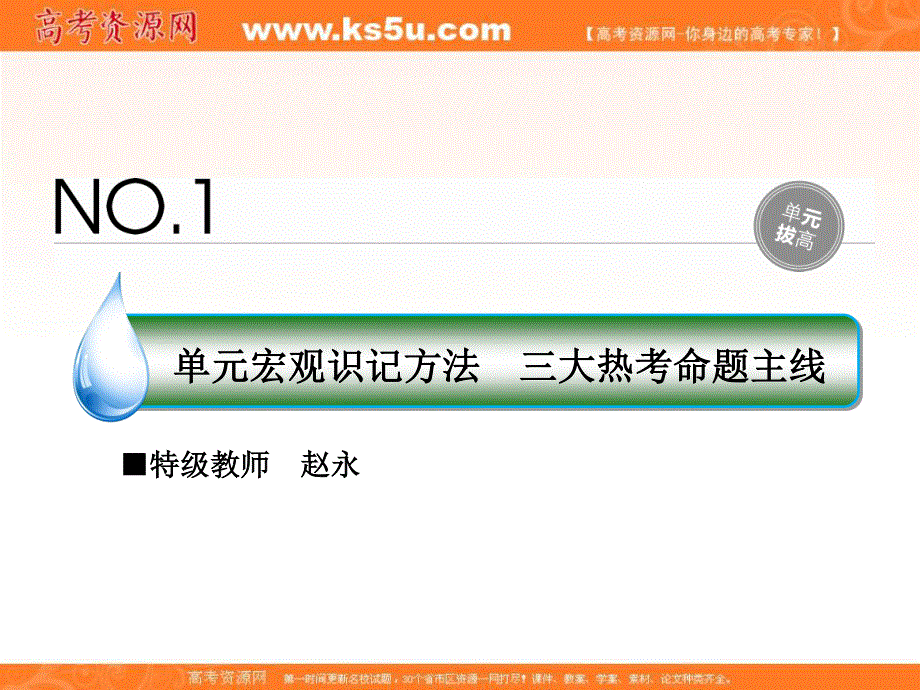 2018年高考历史人民版一轮复习配套课件：第一单元　古代中国的政治制度1-单元拔高 .ppt_第1页