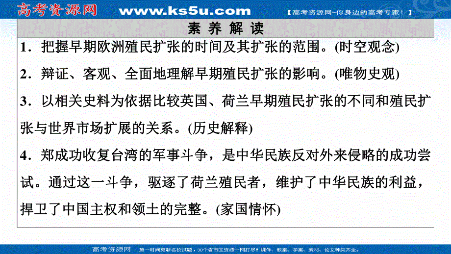 2020-2021学年岳麓历史必修2课件：第2单元 第8课　欧洲的殖民扩张与掠夺 .ppt_第3页