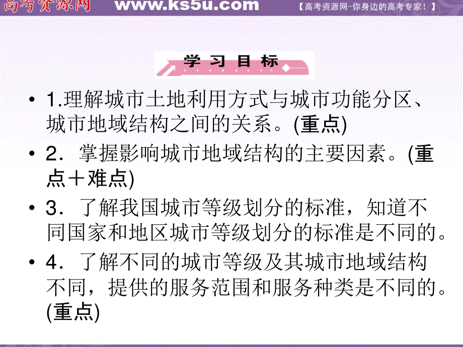 2.1 城市的空间结构 课件1 (中图版必修2).ppt_第3页