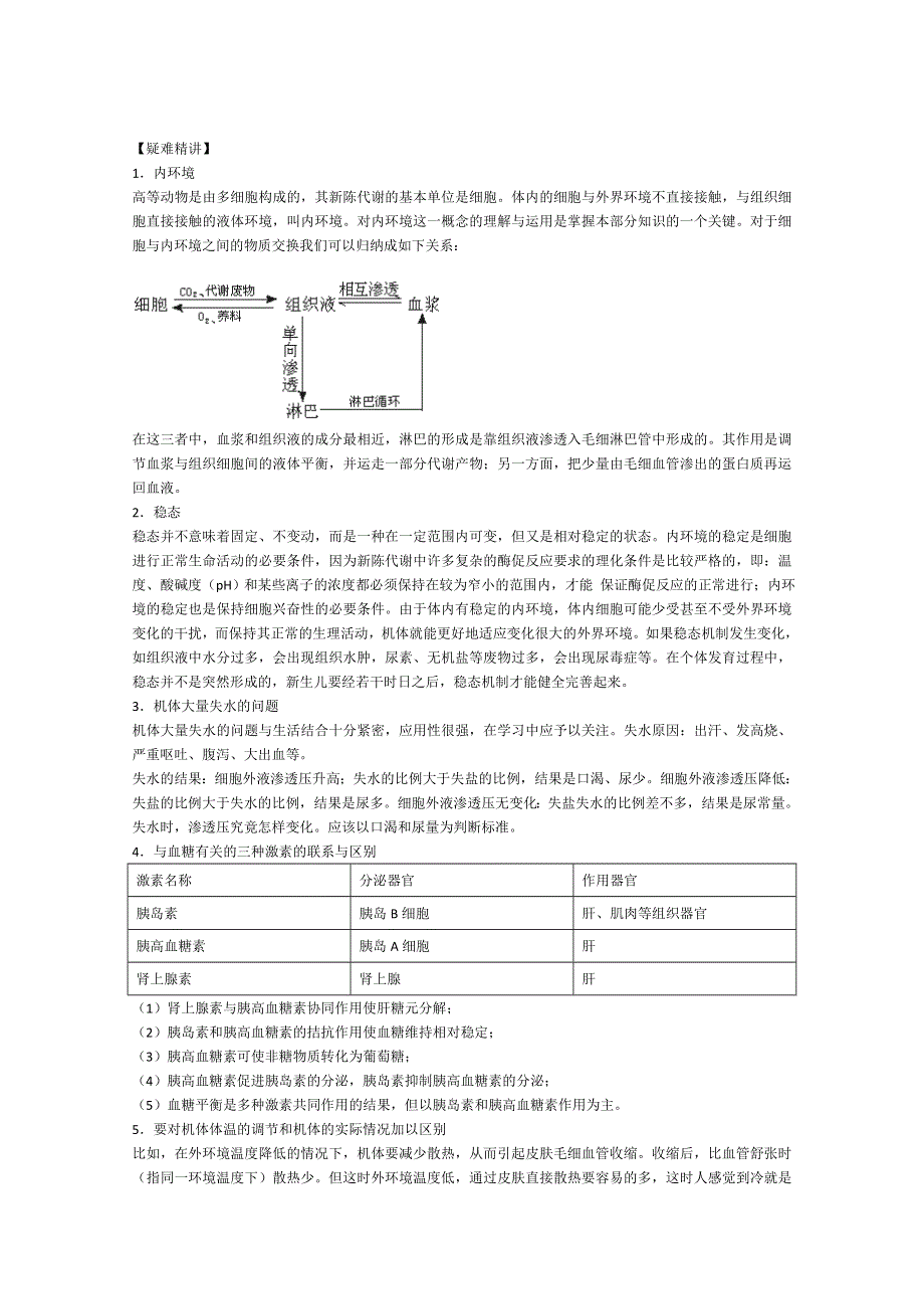 [旧人教]2012届高三生物二轮复习8 人体的稳态.doc_第2页