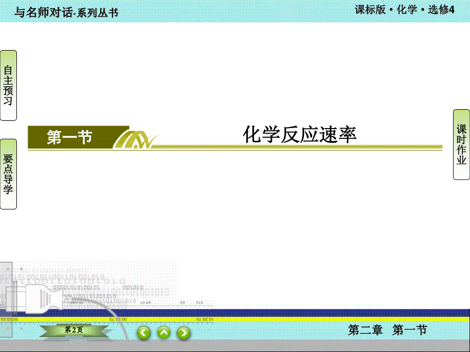 2015《与名师对话》课标版高中化学选修4课件：2.1化学反应速率1 .ppt_第2页