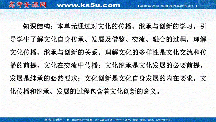 2020-2021学年政治人教版必修3课件：第2单元 第3课 第1框　世界文化的多样性 .ppt_第3页