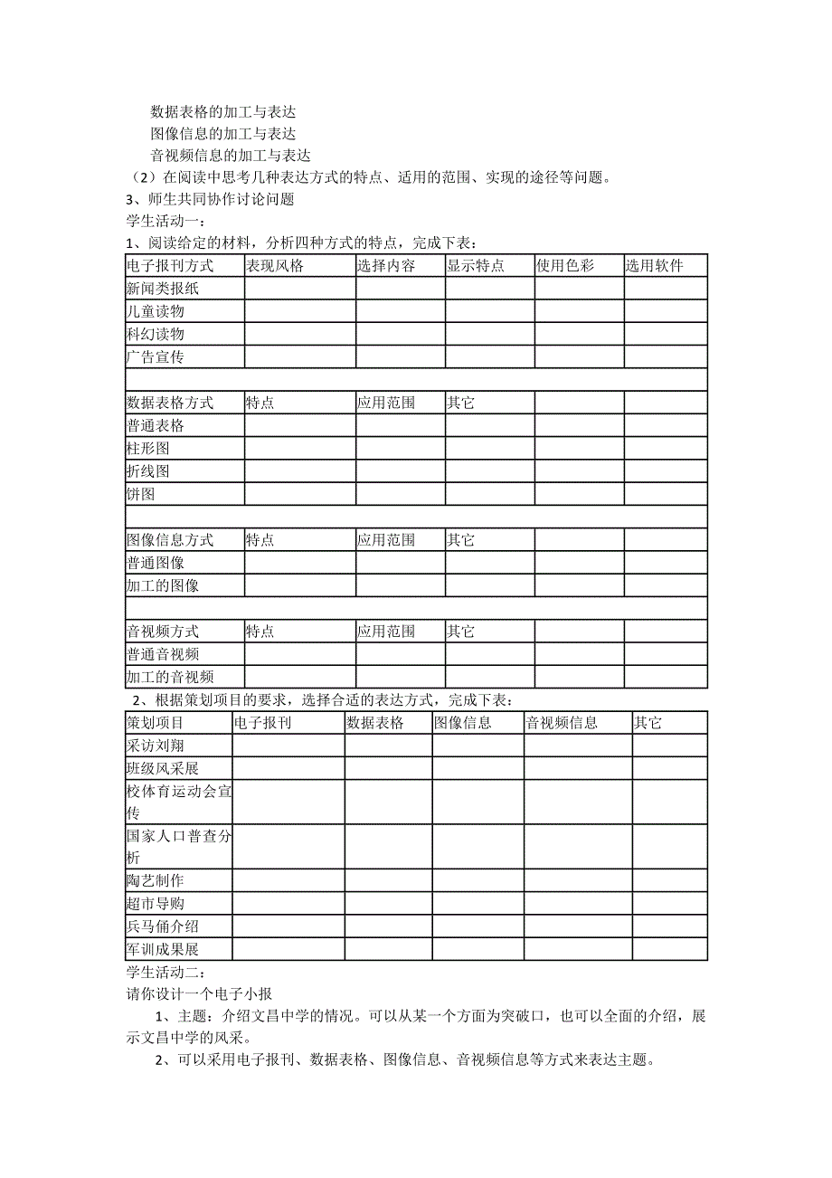 中信息技术__《策划表达方式》教学设计.doc_第2页