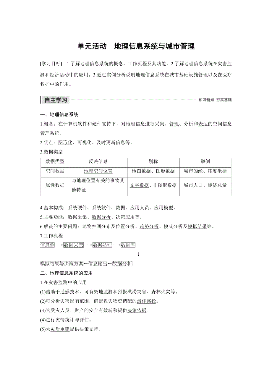 2019-2020学年新素养同步导学鲁教版高中地理必修二老课标版练习：第2单元 城市与地理环境 单元活动 WORD版含解析.docx_第1页