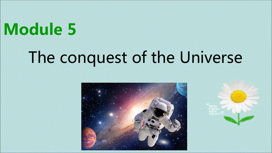 2020-2021学年外研版高中英语同步探究：选修8 MODULE5 THE CONQUEST OF THE UNIVERSE SECTIONⅡ GRAMMAR 课件（32张PPT） .ppt_第1页