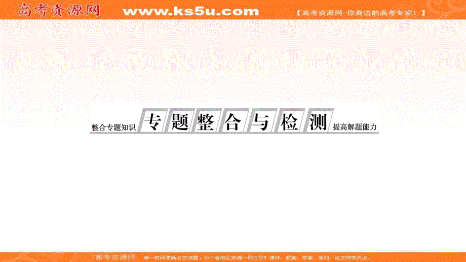 2019-2020学年新突破同步人民版高中历史选修三课件：专题整合与检测3 .ppt_第1页