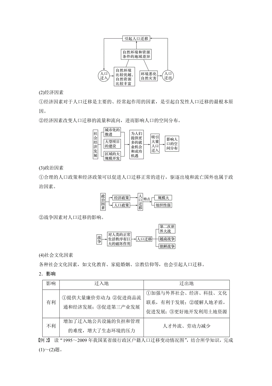 2016-2017学年高中地理（湘教版必修2）配套文档 第一章 人口与环境 章末整合提升 WORD版含答案.docx_第3页