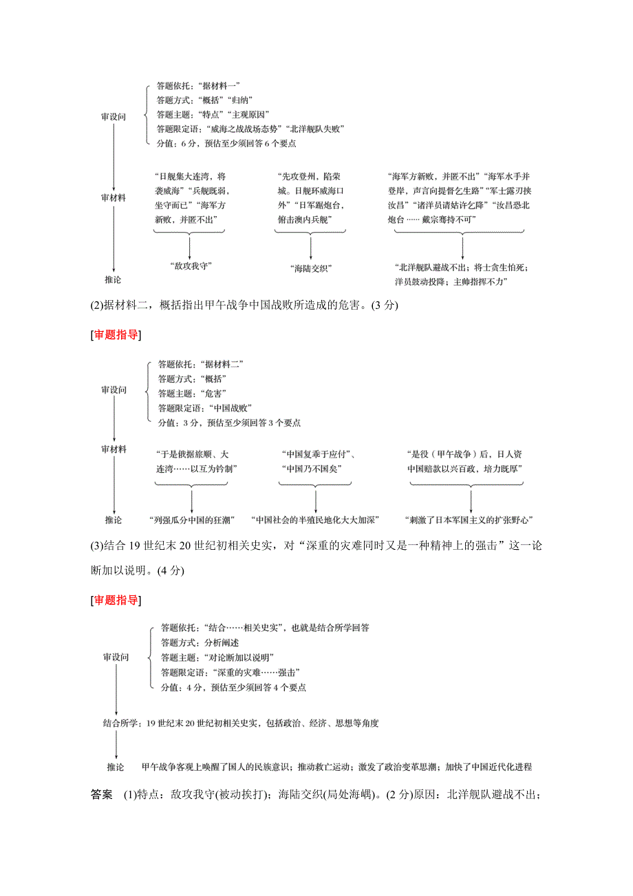 2016版高考历史（全国专用）大二轮总复习与增分策略配套文档：第二部分 第3讲 非选择题提分捷径.docx_第2页