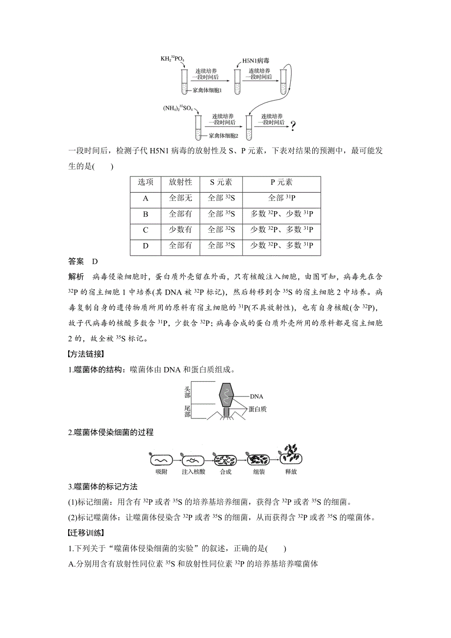 《 学案导学》2016-2017学年高中人教版生物必修二配套文档：第3章 章末整合提升 WORD版含解析.doc_第2页