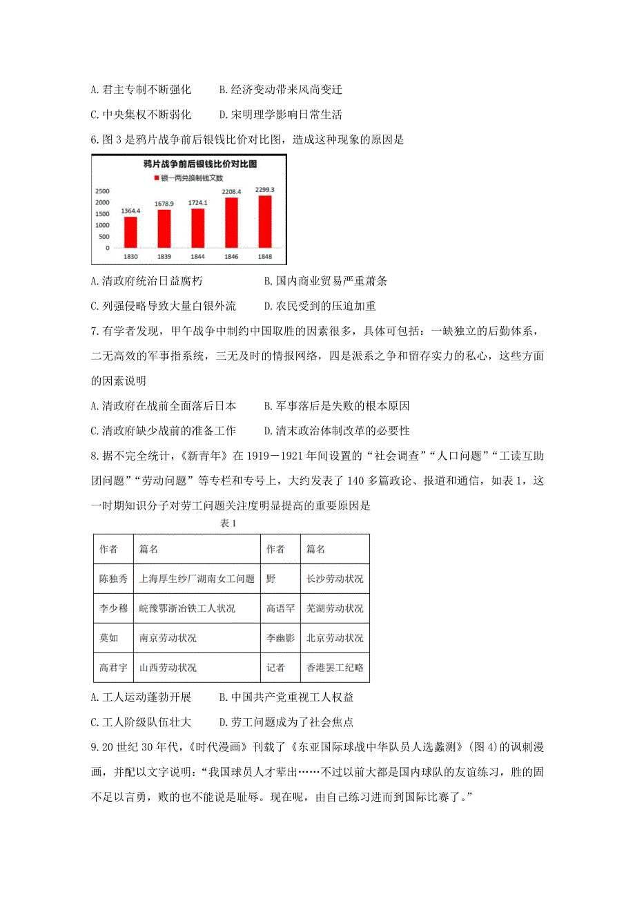 “八省联考”2021年新高考历史1月考前猜题（含解析）.doc_第2页