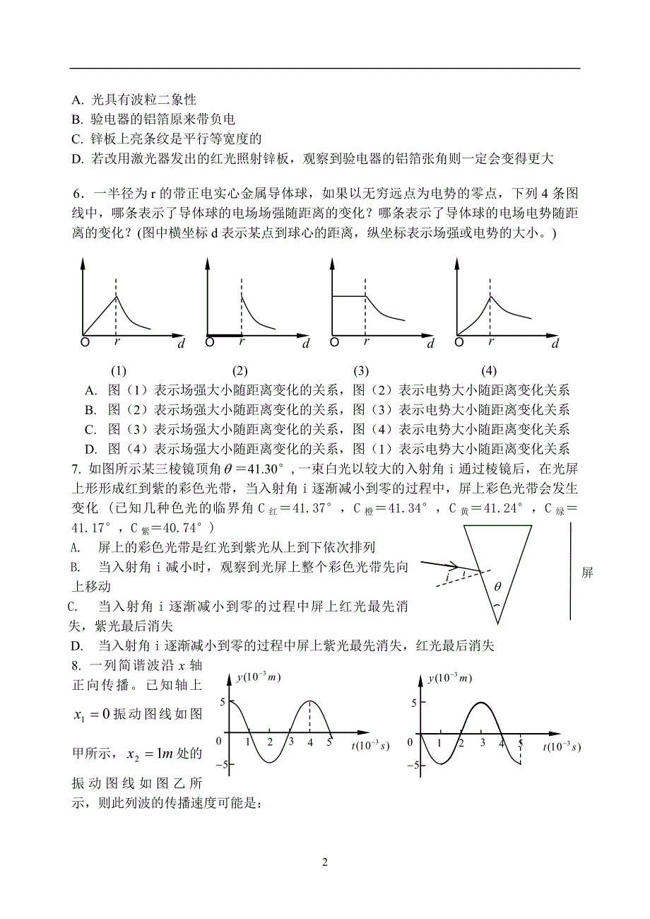 2005高三物理综合练习一.doc_第2页