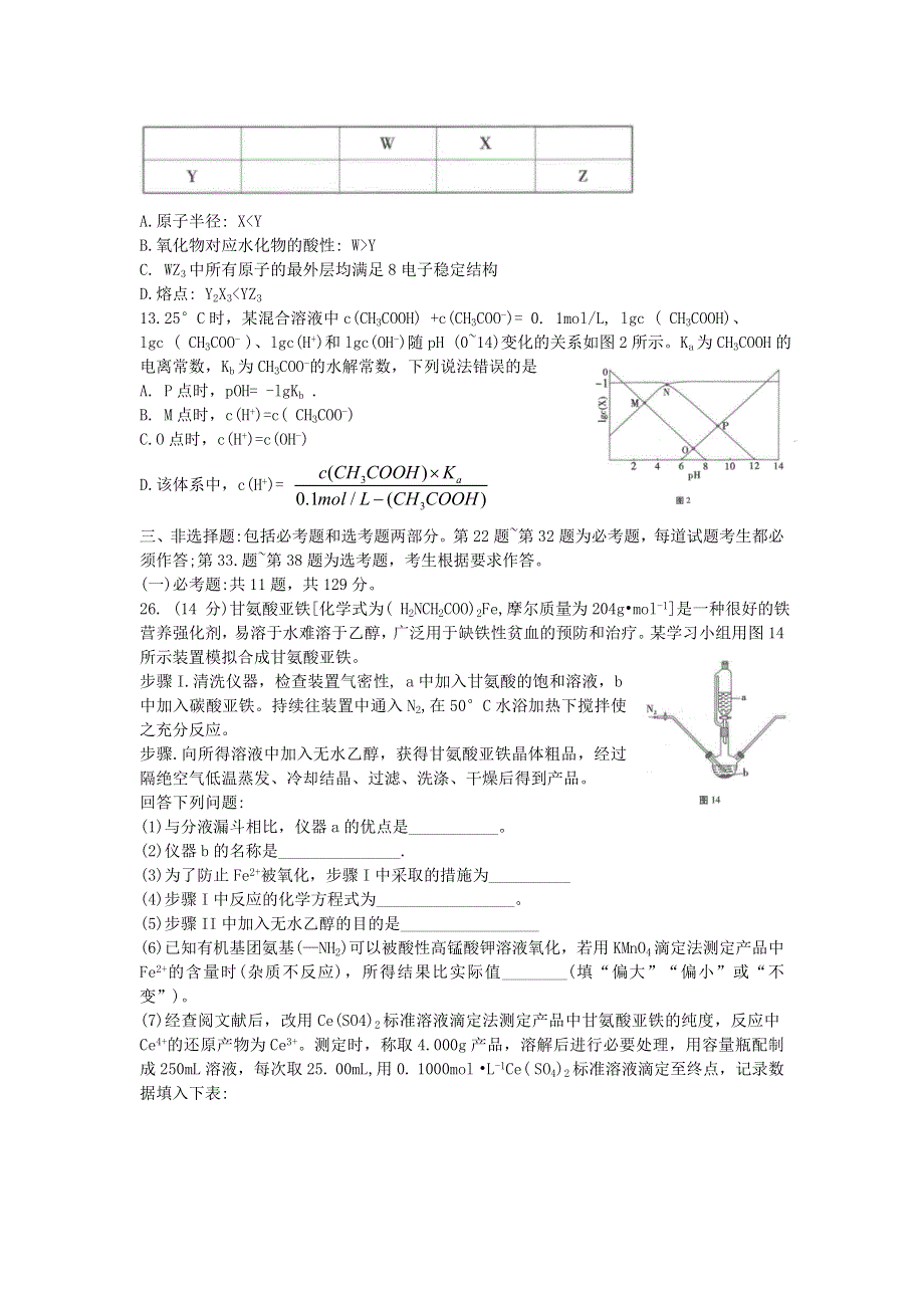 云南省云南师范大学附属中学2021届高三化学适应性月考卷（七）.doc_第2页