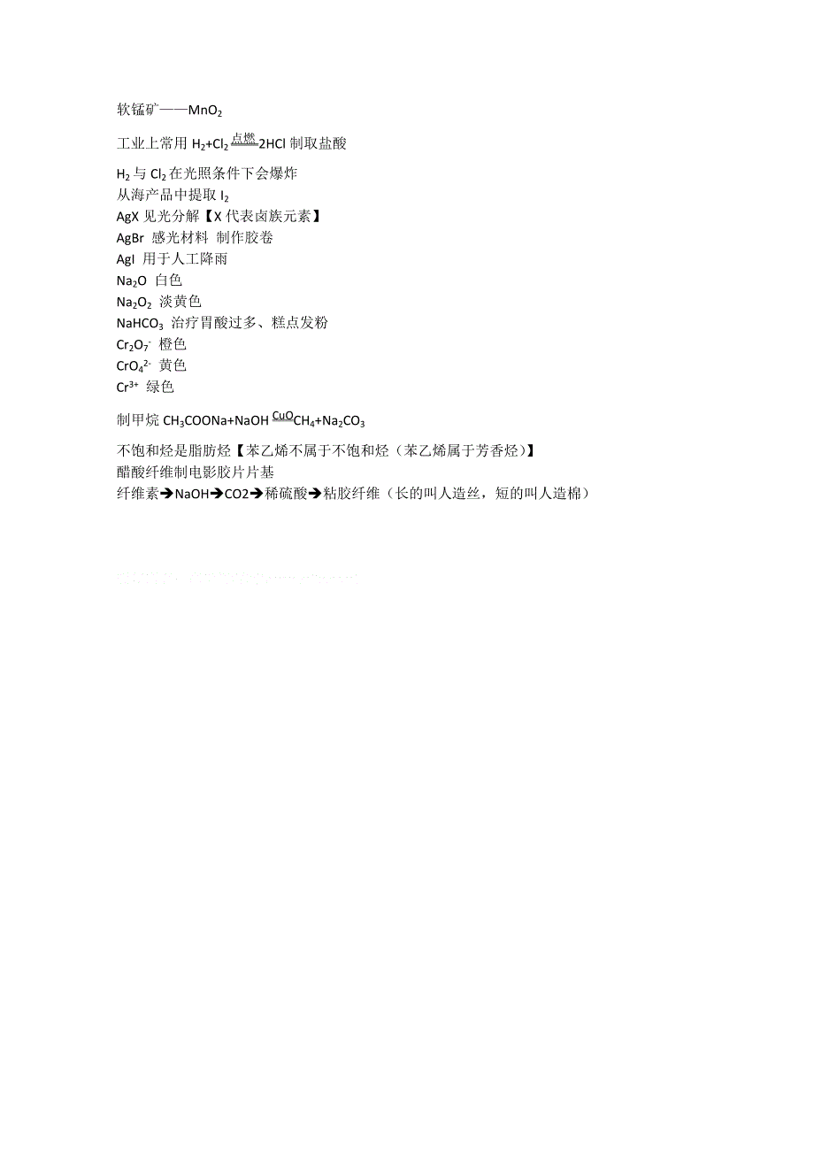 《2014高考状元笔记》浙江省镇海中学理科学霸高考理综易错知识点整理（沈剑豪）.doc_第2页