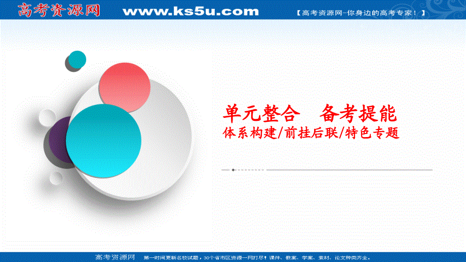 2021新高考政治选择性B方案一轮复习课件：必修2 第四单元 单元整合　备考提能 .ppt_第1页