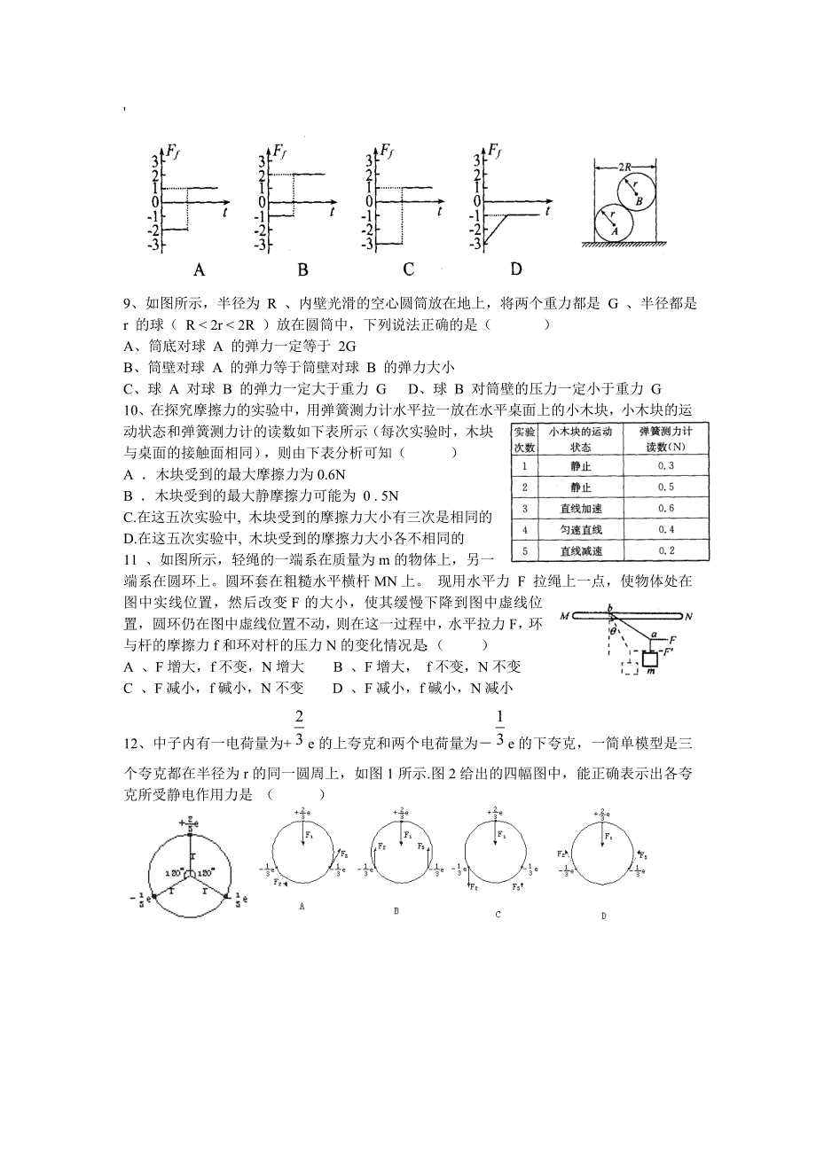 2007-2008年度高三期末调研试卷（物理）.doc_第2页