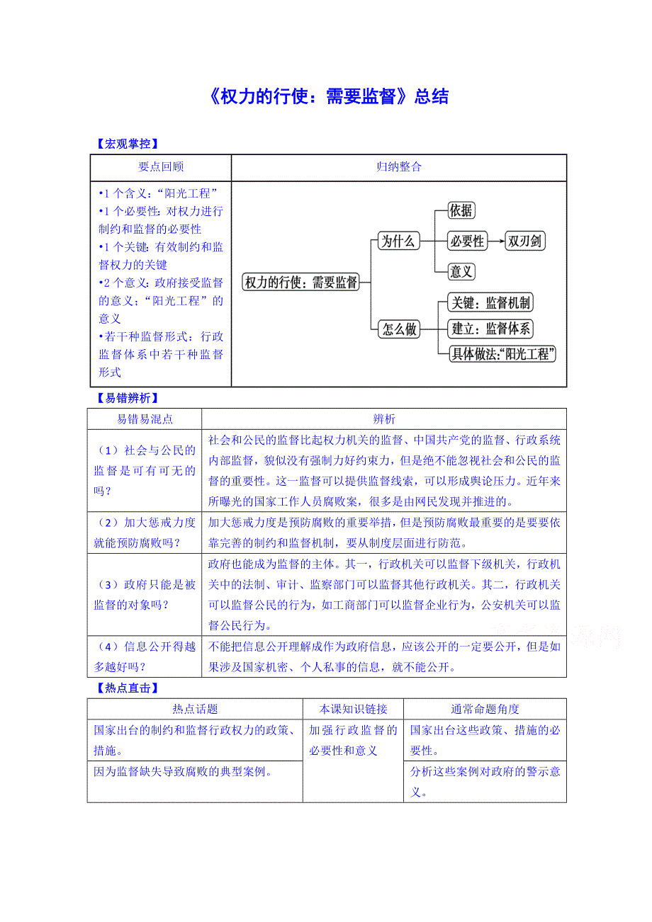 《2015春备课》高中政治四步教学法（人教版必修2）：4.doc_第1页