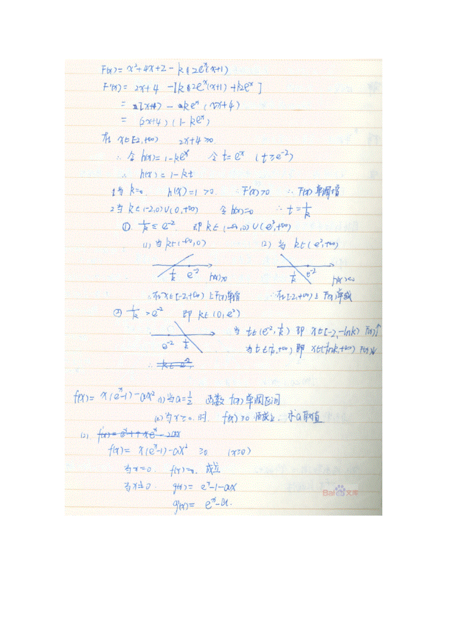 《2014高考 状元笔记》河北省衡水中学高中数学（理）复习测试题小结：12 函数与导数 扫描版含解析.doc_第2页