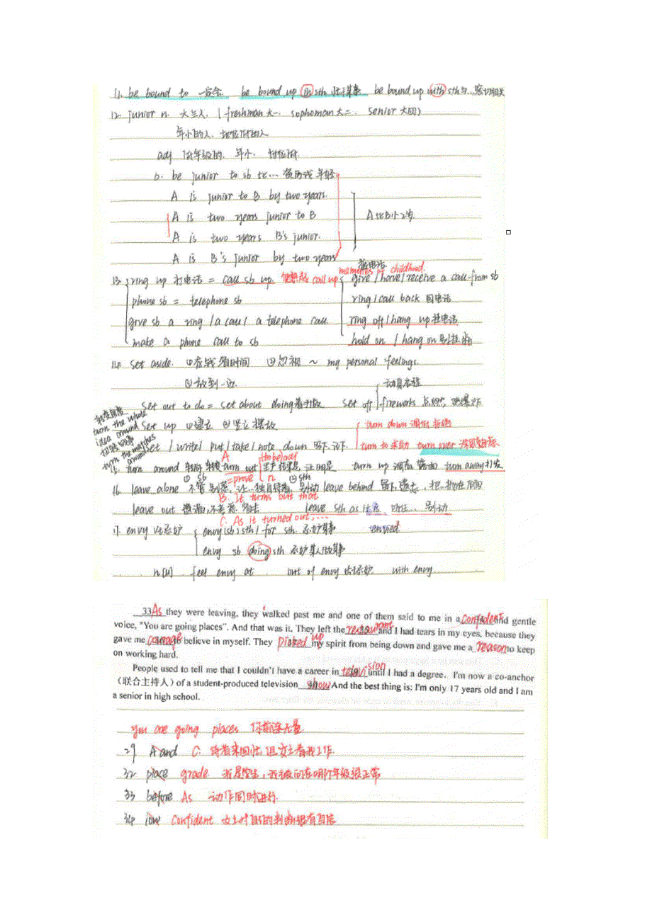 《2014高考状元笔记》河北省衡水中学高三英语复习（上学期）必备考点：UNIT 2 测试题1 11月份 （扫描版）.doc_第2页