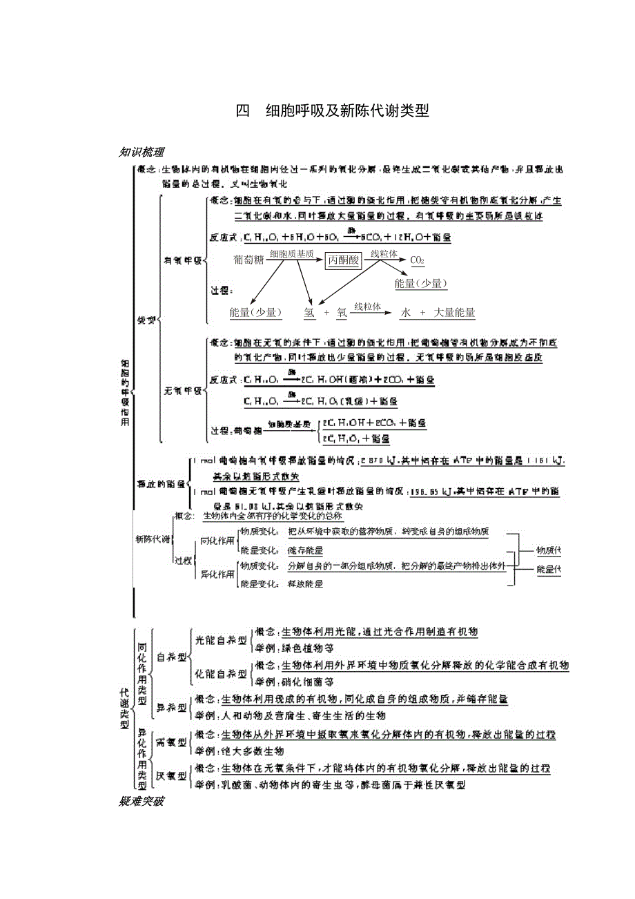 2007年高考第一轮复习生物必修部分：3.4细胞呼吸及新陈代谢类型.doc_第1页