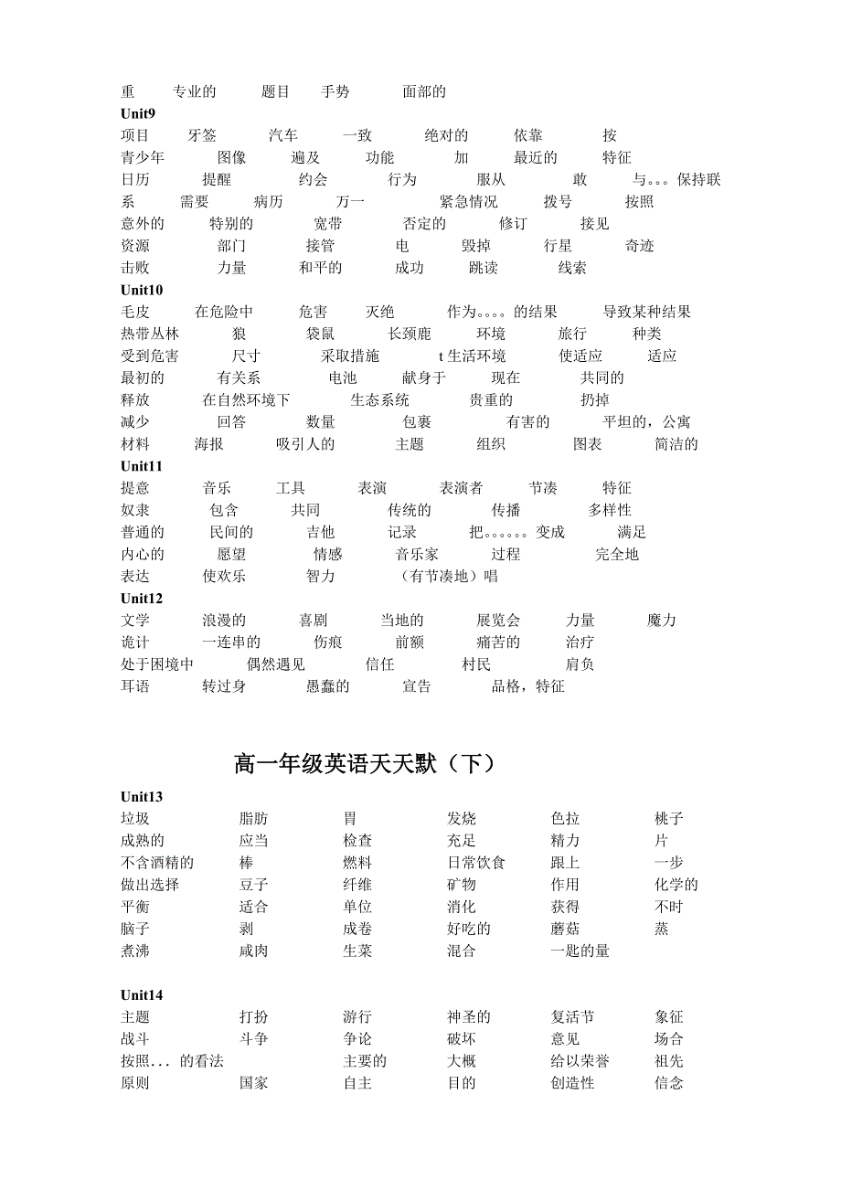 2007年高考第一轮复习高一至高三单词过.doc_第3页