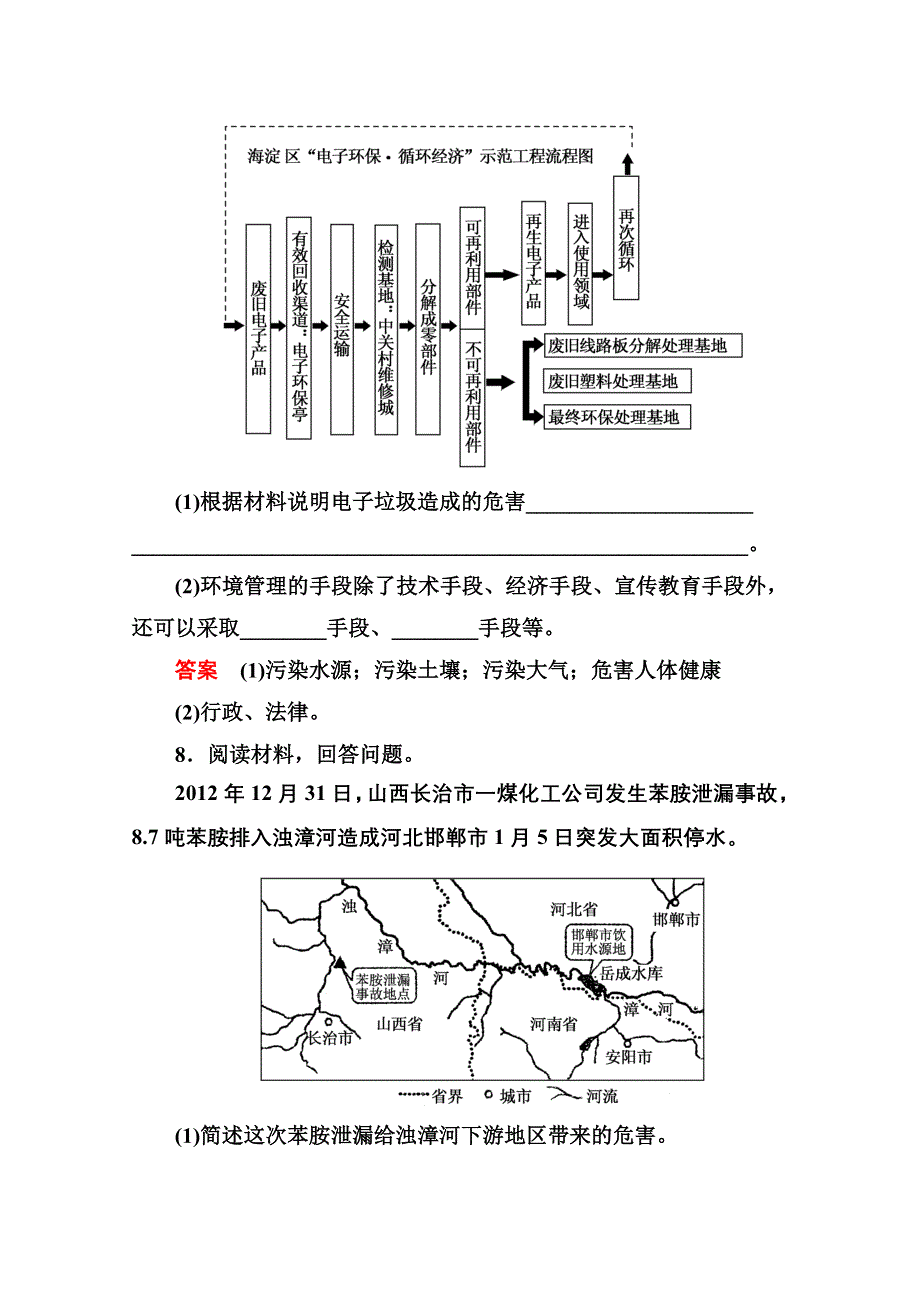 《名师一号》2014-2015学年高中地理人教版选修6课内基础训练 5-1.doc_第3页