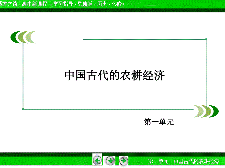 2016-2017学年高一历史岳麓版必修2课件：第2课 中国古代的土地制度 .ppt_第2页