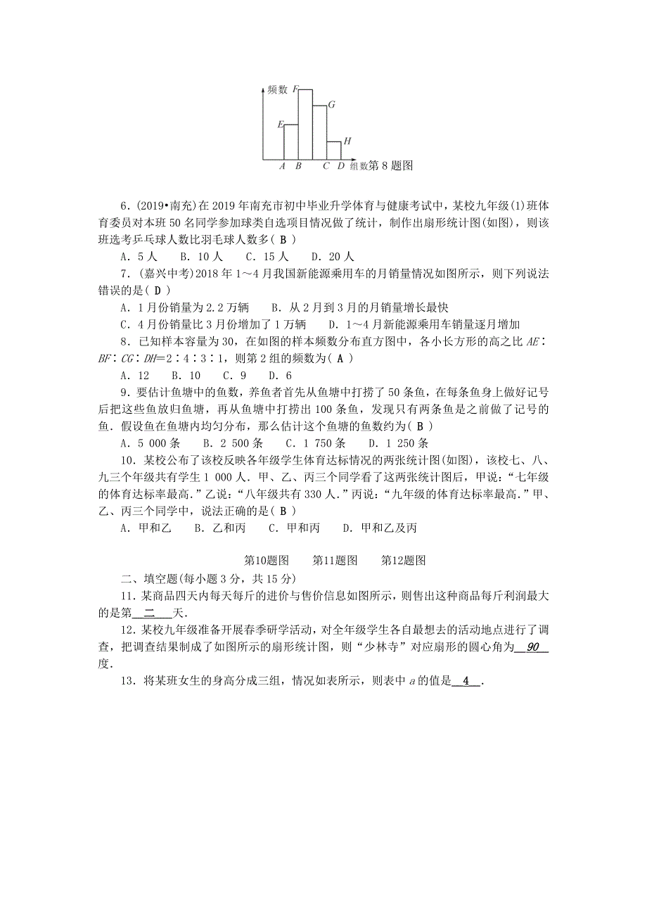 七年级数学下册 单元清7 （新版）新人教版.doc_第2页