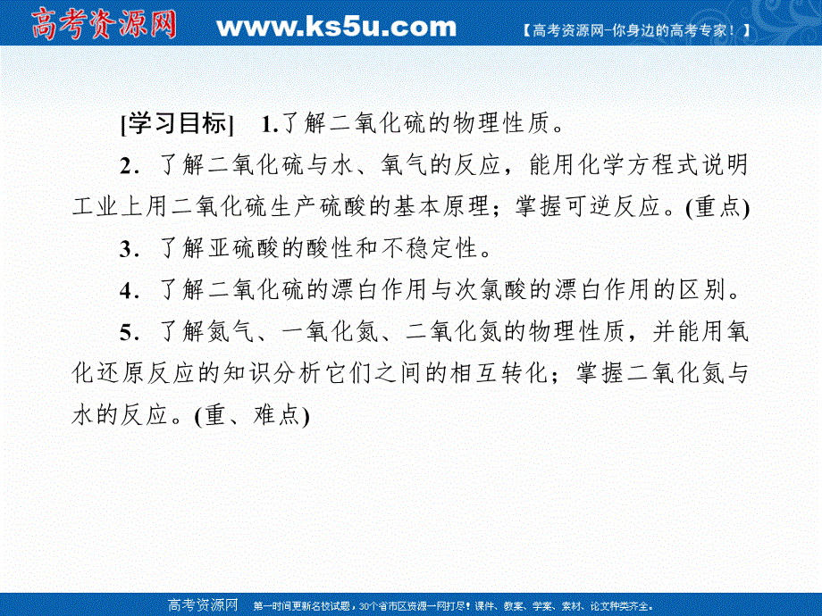 2020-2021学年高中化学人教版必修1课件：4-3-1 硫的氧化物 .ppt_第3页