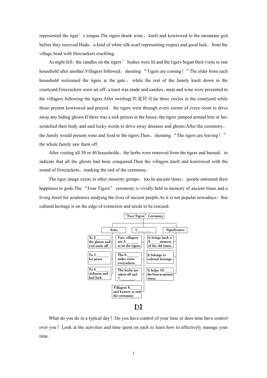 2011届高三英语二轮专题复习（陕西专用）精品系列 专题三 书面表达综合练（四）.doc_第2页